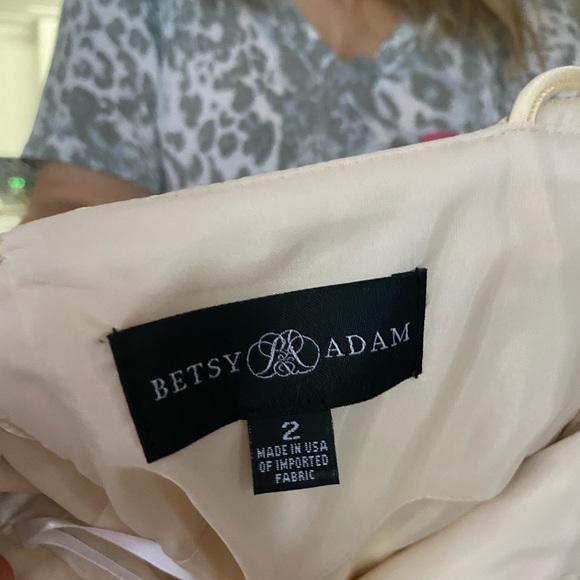 Yellow Prom Dress from betsy and adam - Picture 4 of 7